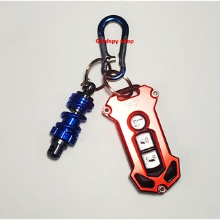 Móc khóa hình phuộc lò xo ( giá 1 cái )