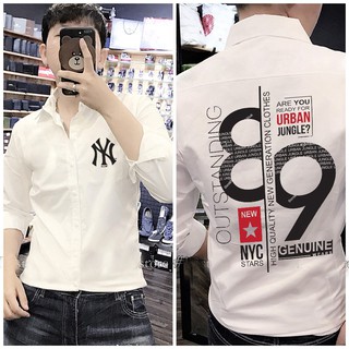 Áo sơ mi nam trắng tay dài ny 89 phong cách sm311 - hương nemo style