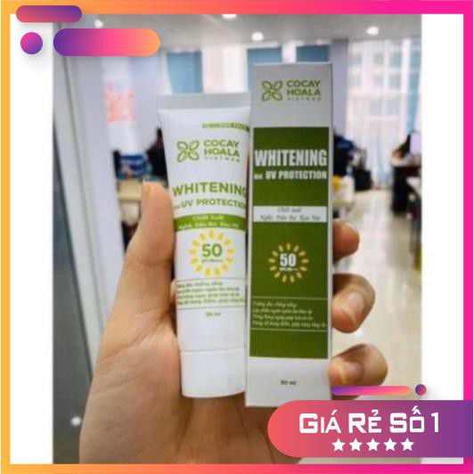 Kem chống nắng chiết xuất nghệ, dầu bơ, rau má cocayhoala 30ml | BigBuy360 - bigbuy360.vn