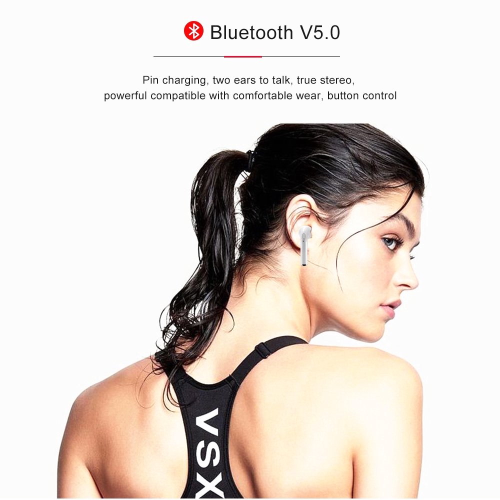 Tai nghe không dây i7s Tws kết nối Bluetooth phong cách thể thao độc đáo