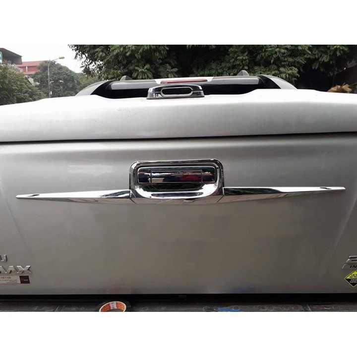 🔥 Freeship 🔥 Bộ Ốp tay hõm cốp nhựa đen/mạ crom xe Dmax cao cấp/ Phụ kiện làm đẹp, đồ chơi xe dmax