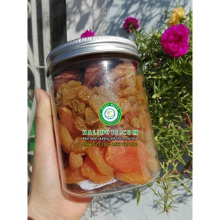 MIXED FRUIT 4 LOẠI TRÁI CÂY SẤY DẺO HALI NUTS 500G