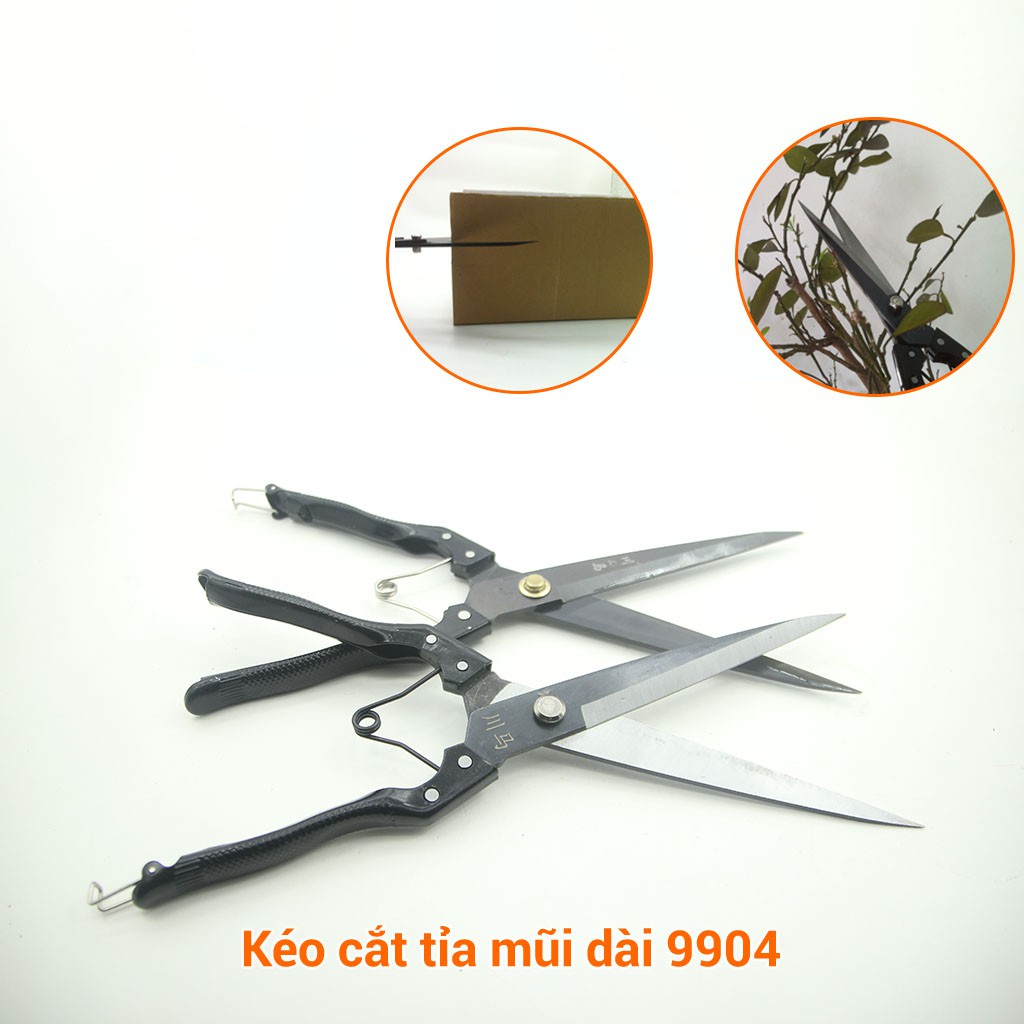 Kéo tỉa đa năng, mũi dài chuyên dụng 9904