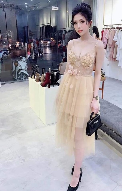 ĐẦM XOÈ 7 TẦNG KẾT NGỌC XOẮN