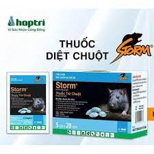Thuốc diệt chuột thế hệ mới Storm - Gói 20 viên