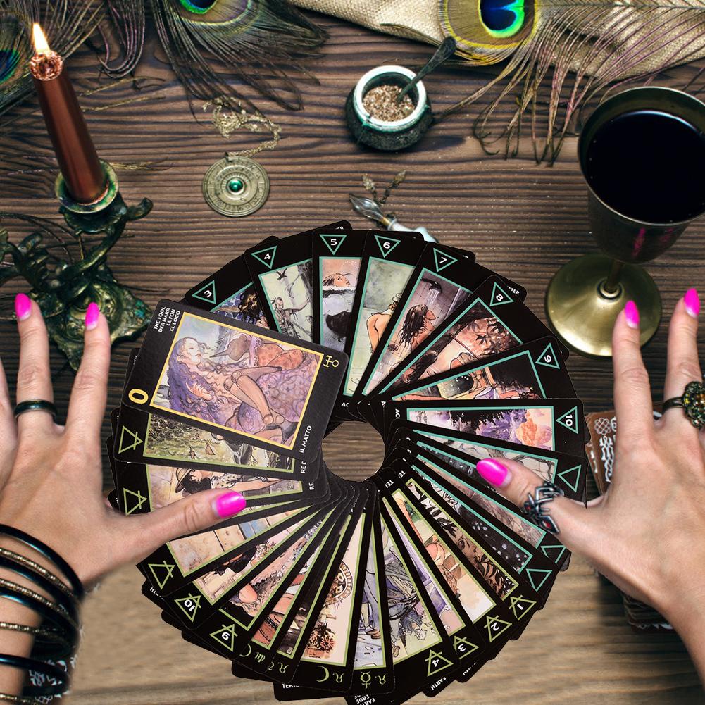 Bộ bài Tarot 78 lá phiên bản tiếng Anh cho gia đình