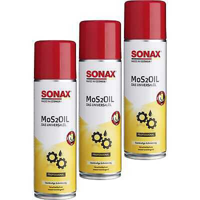 Dầu Đa Dụng Chống Rỉ Sét Và Chống Ăn Mòn Bảo Vệ Bề Mặt Kim Loại Sonax Mos2Oil 339200