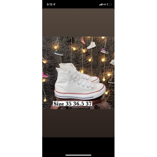 PASS GIÀY CONVERSE ( auth100%) cổ cao