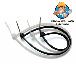 Dây rút nhựa 20cm, 25cm, 30cm, 40cm (Khoảng 80 sợi/bịch)