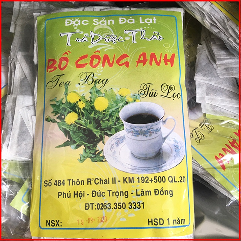 Trà bồ công anh nguyên chất Đà Lạt - 72 túi lọc - NMOFF