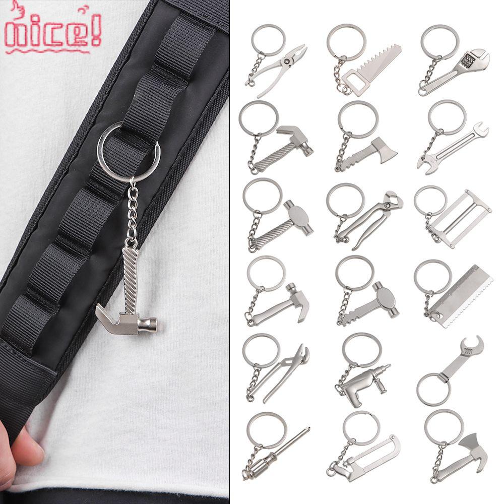 Kìm Búa Đo Lường Bằng Kim Loại Gắn Móc Khóa Xe Đạp Xe Máy Tiện Dụng