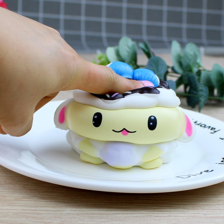 Đồ Chơi Bóp Squishy Hình Cây Kem Ốc Quế Dễ Thương , Kích Thước 14Cm |shopsquishydep