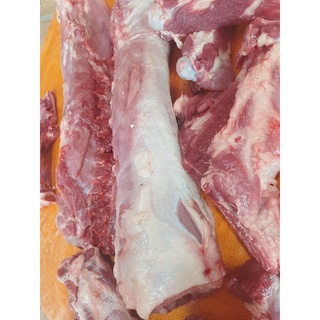 Thịt heo nóng (lò mổ mỗi ngày) (500gr mỗi loại)