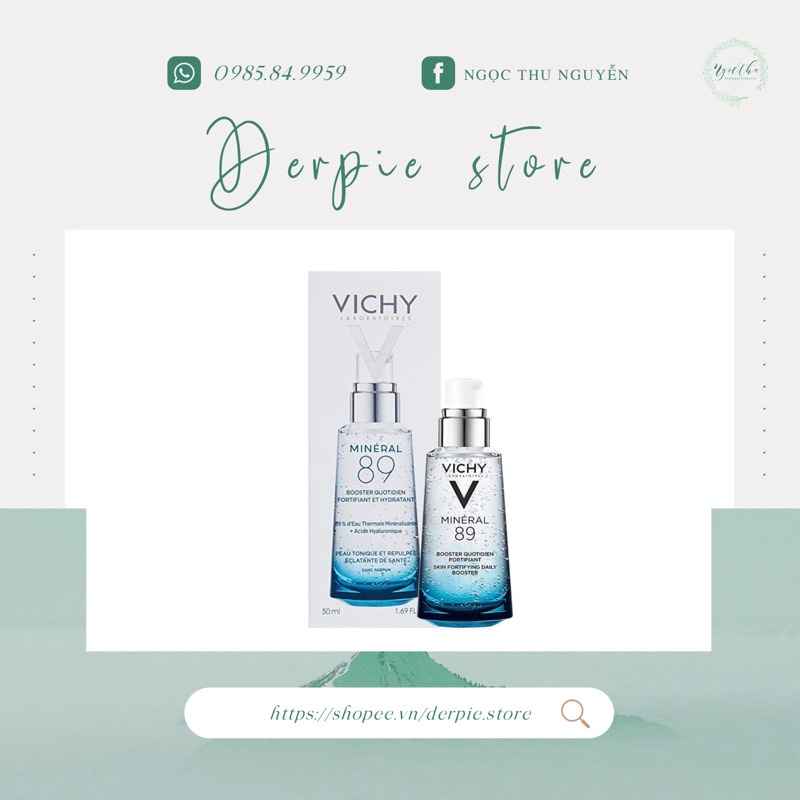 Serum Vichy Mineral 89 50ml - 75ml có sẵn