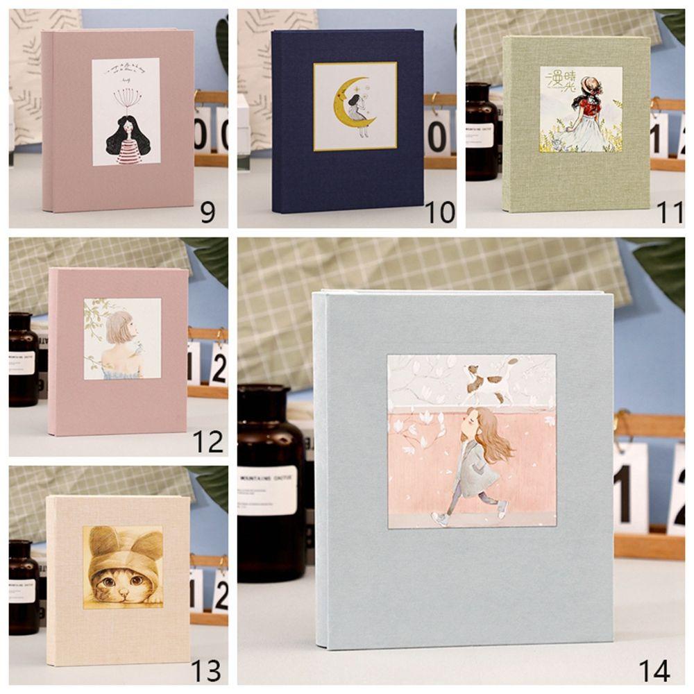 Album Ảnh 200 Ngăn Cỡ Lớn 4D 6 Inch Thiết Kế Dễ Thương