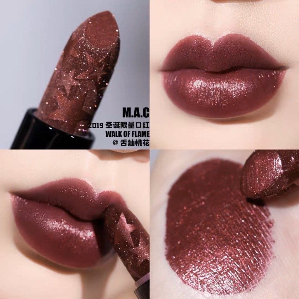 (Hàng Mới Về) Son Môi Mac Thiết Kế Vỏ Màu Vàng Đồng Sang Trọng | BigBuy360 - bigbuy360.vn