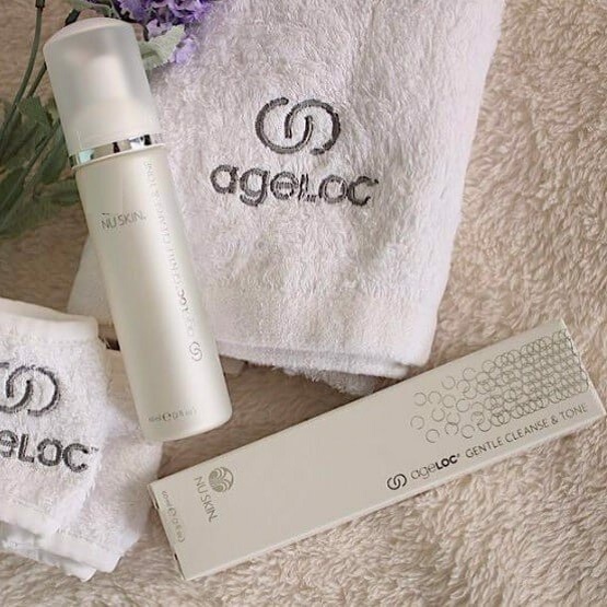 Sửa rửa mặt &amp; nước hoa hồng dịu nhẹ Nuskin ageLOC Gentle Cleanse &amp; Tone 60ml