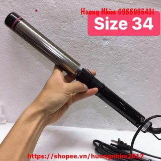 Máy tạo kiểu tóc xoăn giả cao cấp Sahala size lớn 34mm
