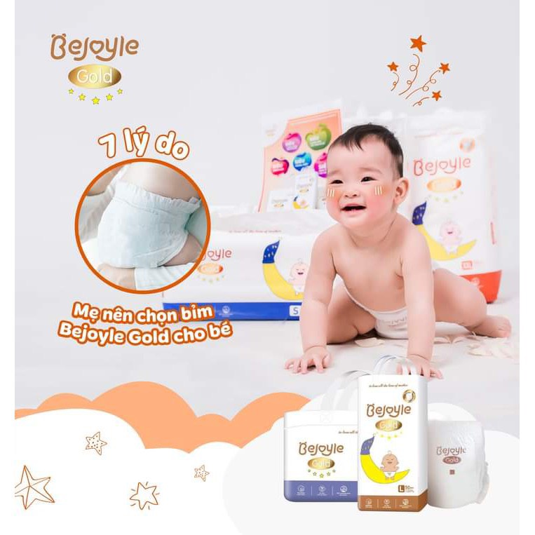 Bỉm quần/dán BEJOYIE GOLD M/XL/XXL/XXXL /4xl