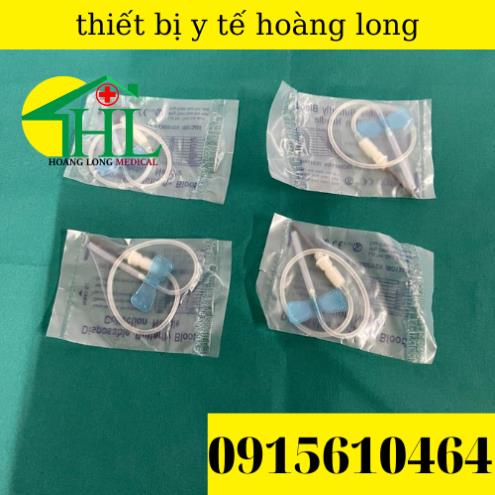 [Lẻ 1 cái ] Kim lấy máu chân không, loại cánh bướm Medisafe