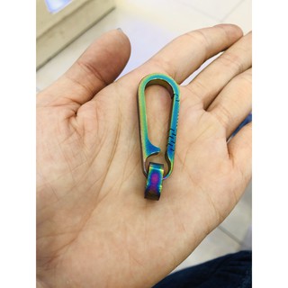 Carabiner EDC Titanium 45mm
