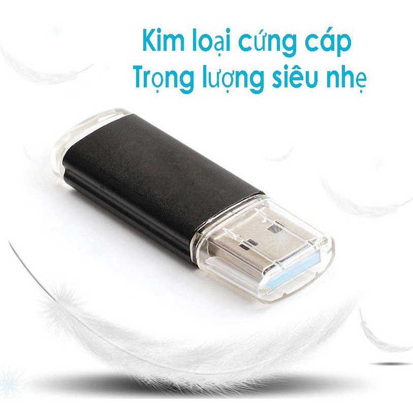 Đầu đọc thẻ nhớ micro SD tốc độ cao, vỏ nhôm siêu nhẹ chuẩn USB 2.0