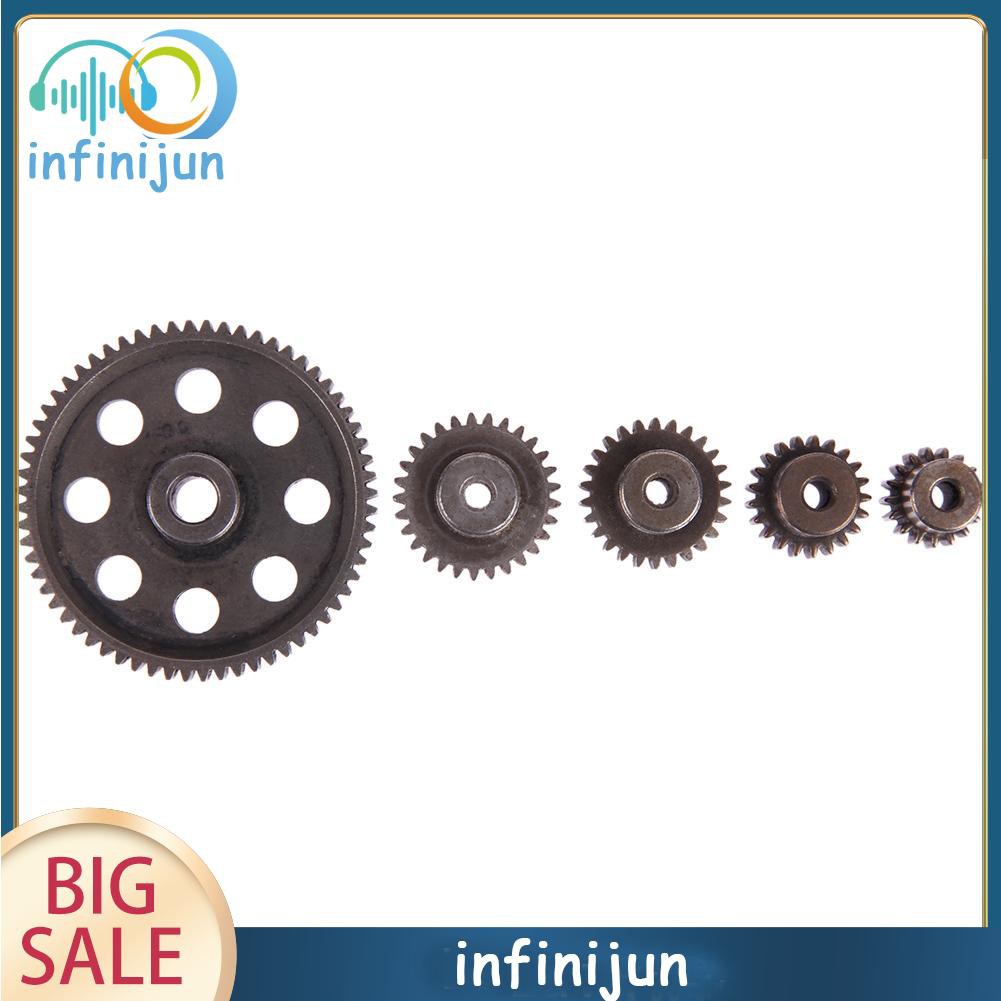 Bộ 5 Bánh Răng Kim Loại Cho Xe Tải Điều Khiển Từ Xa Hsp