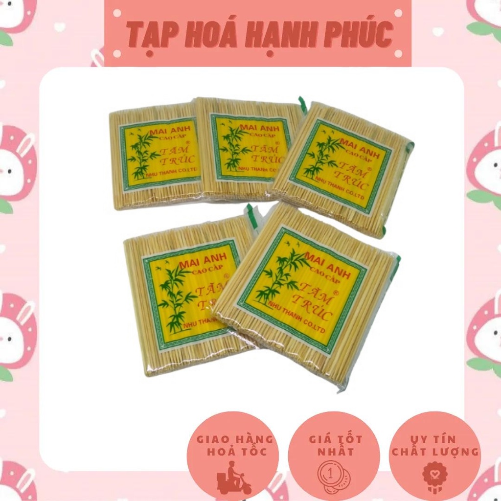 Tăm Xỉa Răng Tre Mai Anh