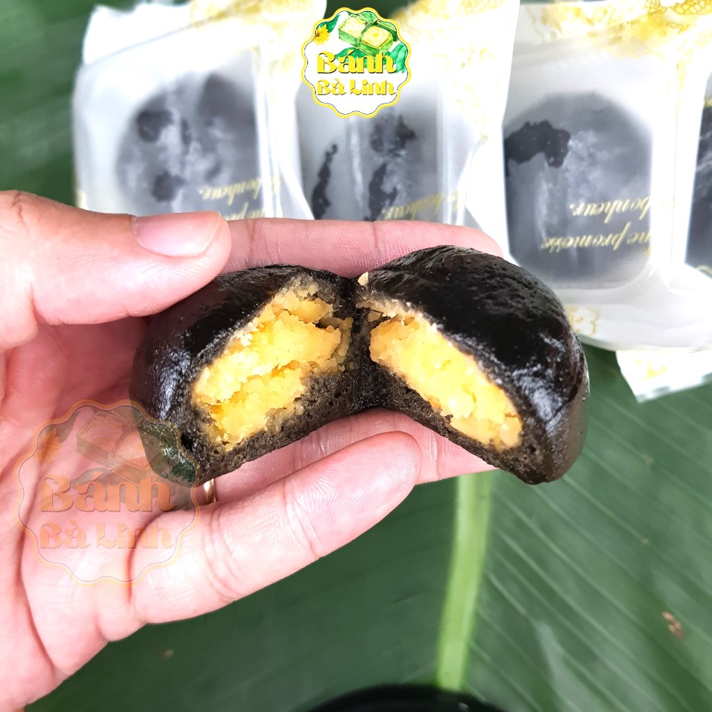 Bánh Ít Lá Gai Đặc Sản Nhân Đậu Xanh, 20 Cái, Hương Vị 100 Năm - Bánh Bà Linh