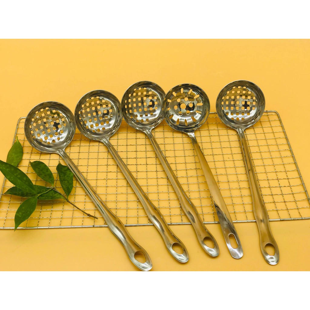 Muôi múc trân châu thường inox