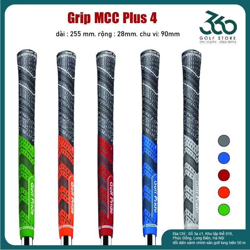 GRIP gậy Golf, Bọc cán Gậy Golf pride Phù Hợp Gậy Sắt , Gậy Gỗ, Gậy Driver, Gậy Wedge. 360 STORE