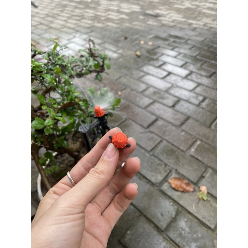 ĐẦU TƯỚI PHUN MƯA XOÈ GÓC PHUN 180 độ