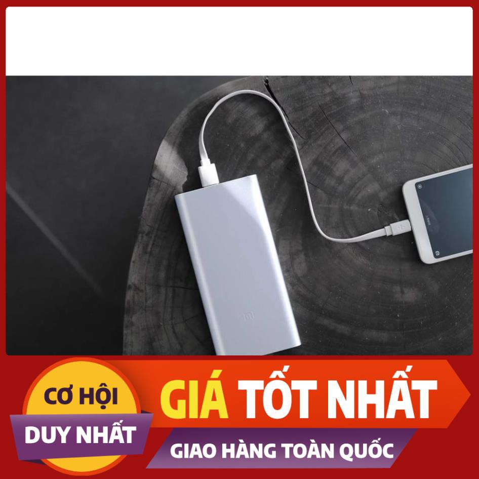 Sạc dự phòng Xiaomi gen 2 (2 cổng) 10.000 mAh (hàng chuẩn)