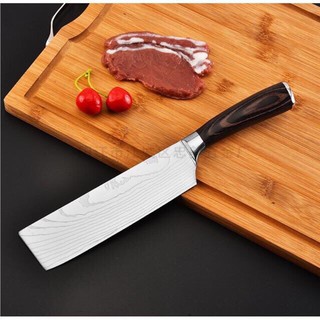 Dạo thái hộp đen DAMASCUS bản vuông hàng Nhật