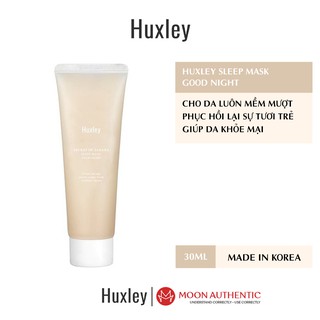 Mặt nạ ngủ HUXLEY mini 30g dưỡng ẩm, phục hồi da Huxley Sleep Mask; Good Night