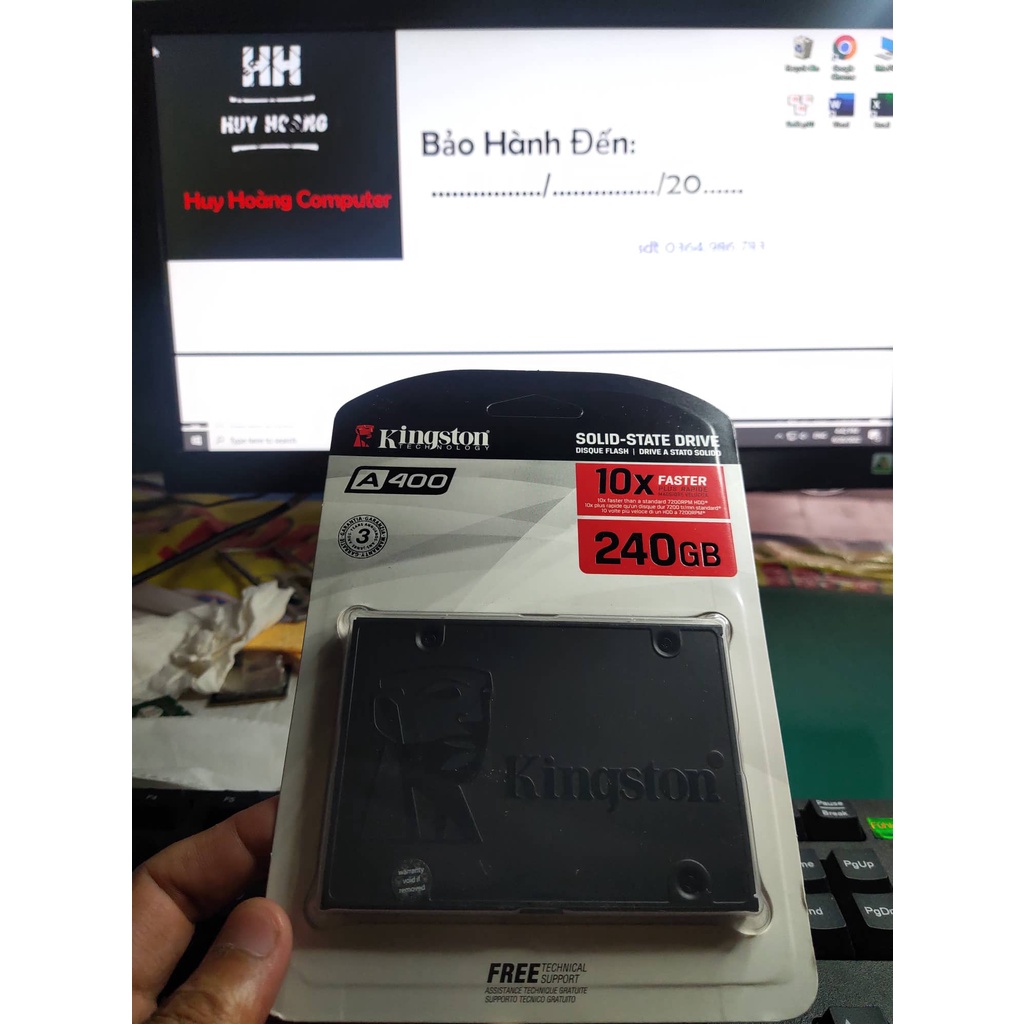 SSD KingSton A400 240g New BH36T