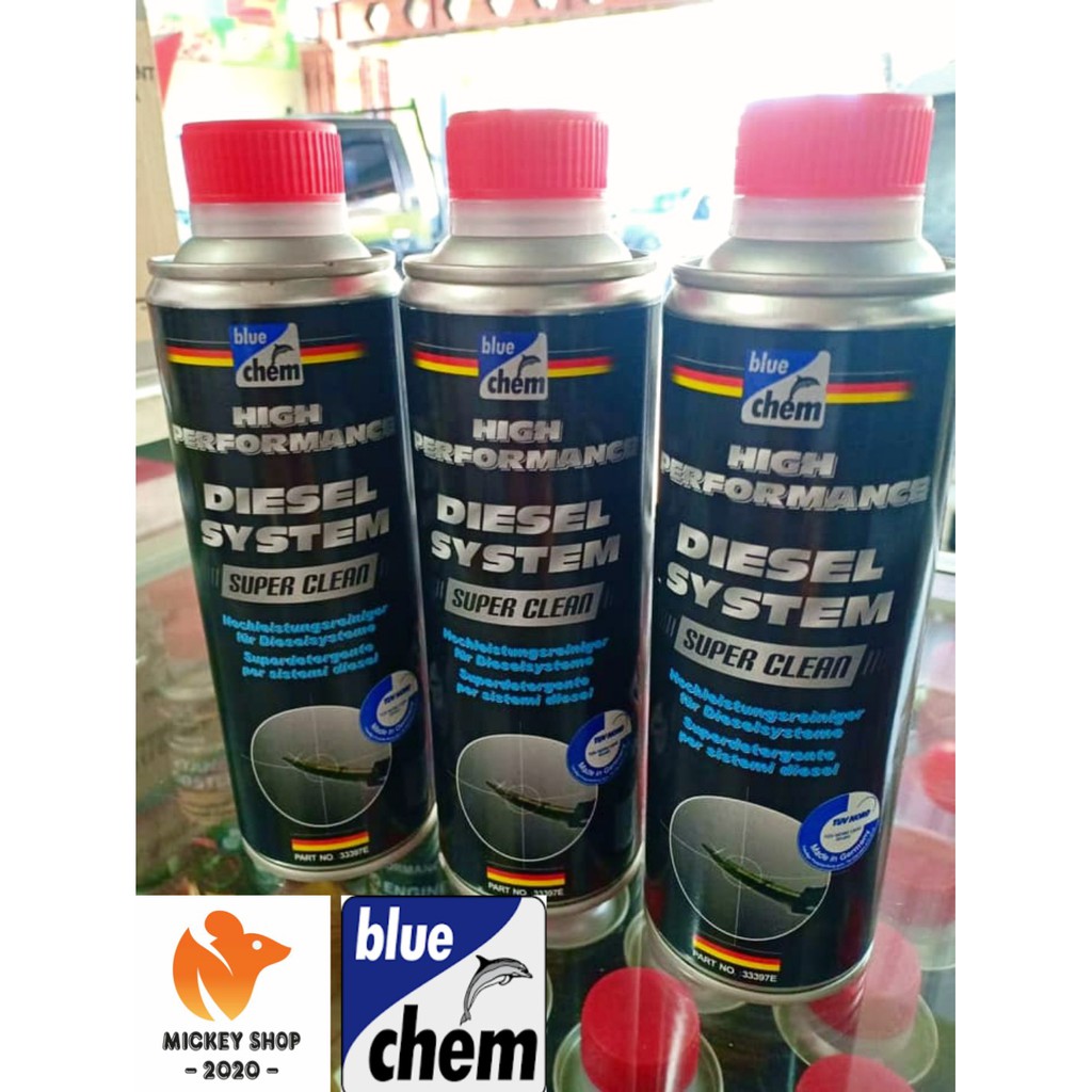 [ CAO CẤP ] Chai Siêu Vệ Sinh Hệ Thống Dầu Bluechem Diesel System Super Clean 33397E (350ml)