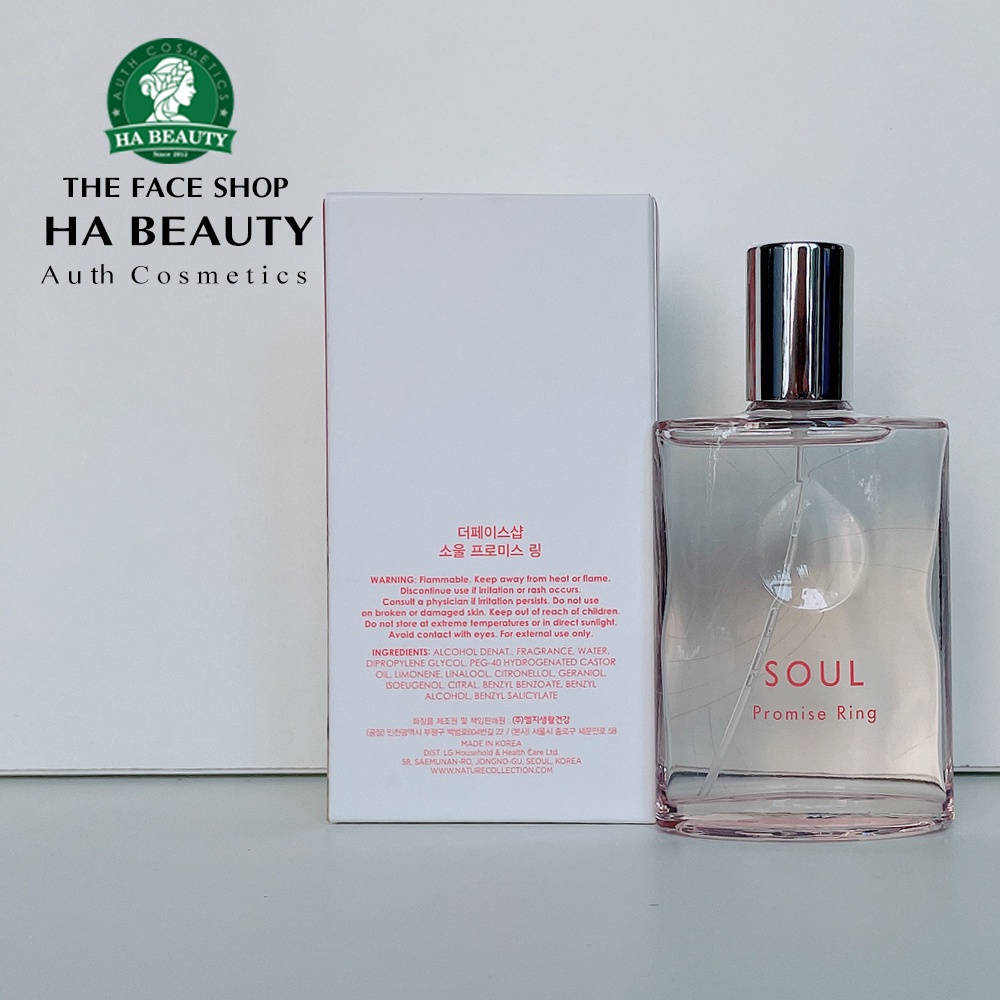 Nước Hoa SOUL PROMISE RING 30ml The Face Shop