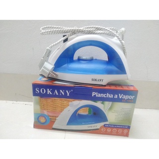 Bàn là khô bàn ủi khô cầm tay 2 in 1 Sokany Steam Iron model ES-138A công suất 1400W