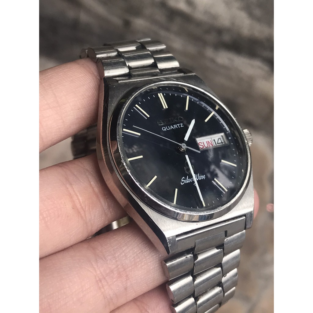 Đồng hồ nam SEIKO QUARTZ SILVERWAVE thiết kế cao cấp, sang trọng | Shopee  Việt Nam