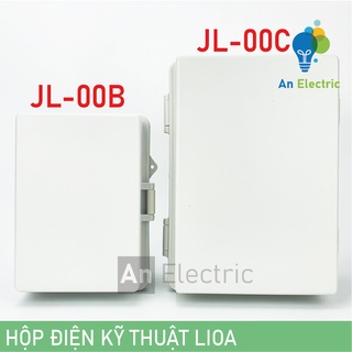 Tủ điện nhựa ngoài trời lioa jl-00b và jl-00c - hộp kỹ thuật chống nước lioa