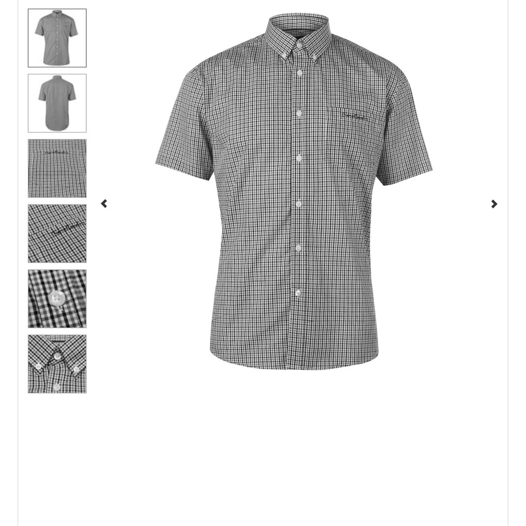 Sơ mi size M ngắn tay có túi Pierre Cardin UK | BigBuy360 - bigbuy360.vn