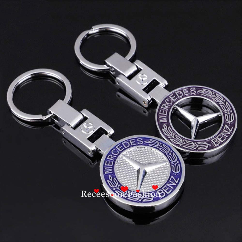 Móc khóa kim loại hình xe Mercedes Benz
