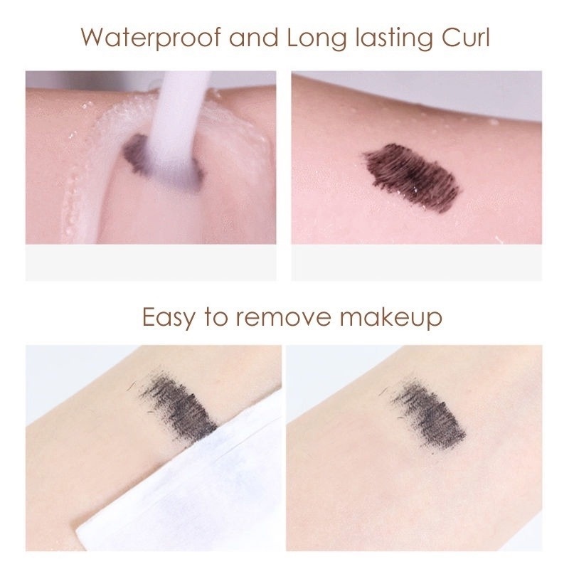 [Hàng mới về] Mascara chải cong dày và dài lông mi SUAKE 2 màu sắc tùy chọn chống thấm nước mồ hôi lâu trôi