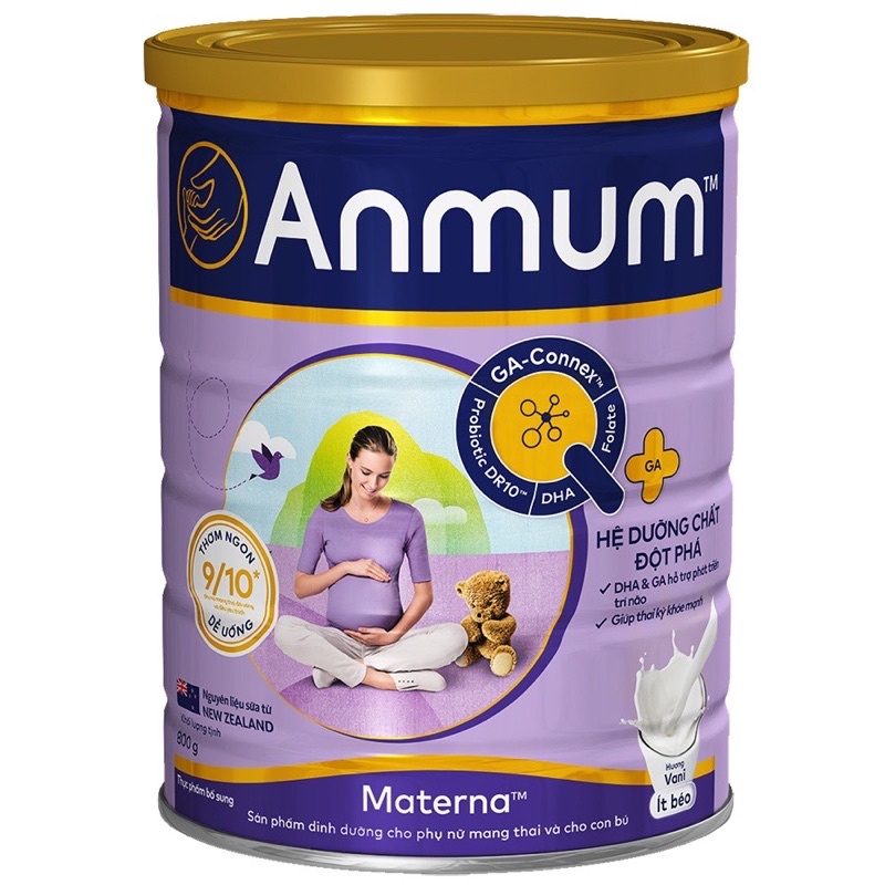 SỮA BỘT ANMUM MATERNA HƯƠNG VANI/ HƯƠNG SOCOLA