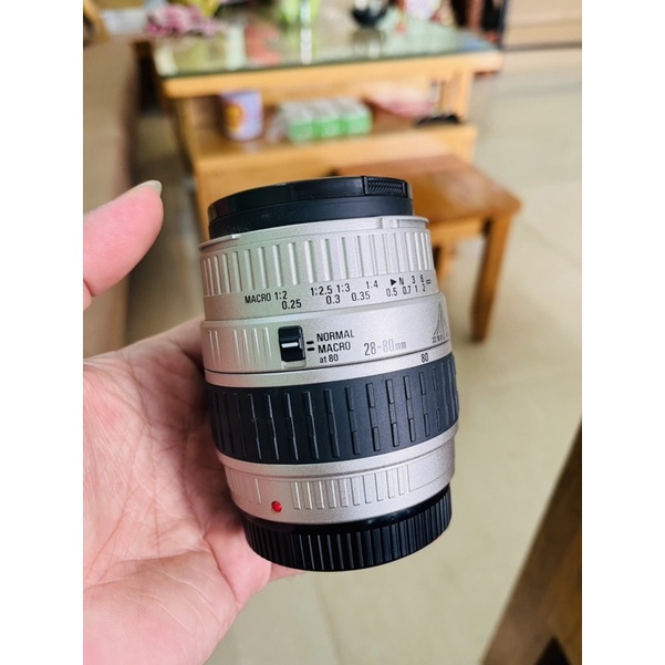 Lens macro 1:2 Sigma 28-80mm f3.5-5.6 đời II ngàm Sony A Minolta AF