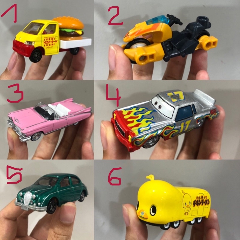 Xe mô hình tomica nhiều mẫu - No box thanh lý