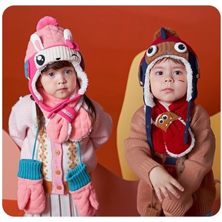 Sét Khăn, Mũ Lông Kocotree Cho Bé Trai Bé Gái Chính Hãng Hàn Quốc Kiểu Dáng Cute thời Trang