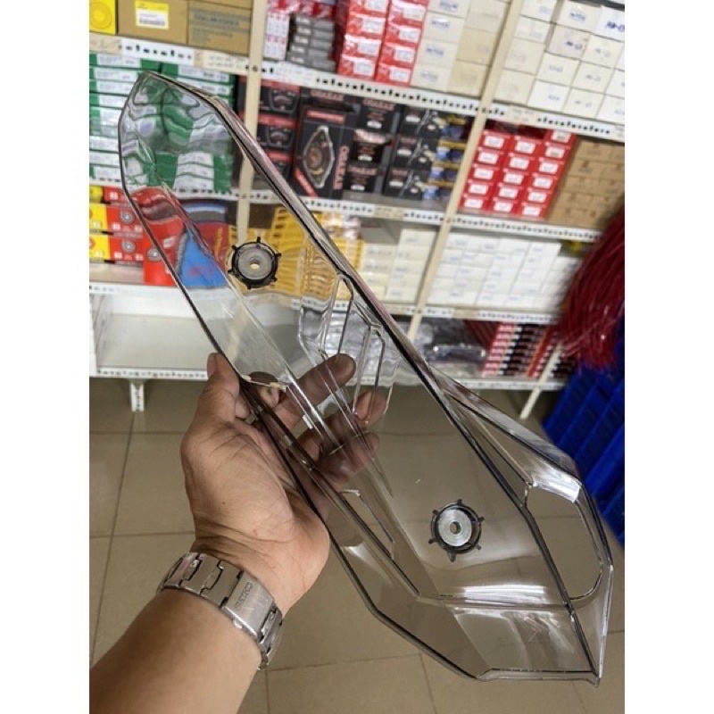 Ốp Che Pô AB Airblade 2013-2021 PC Khói