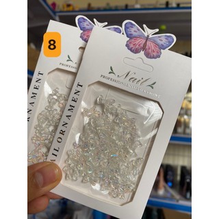 Charm Nail , charm nơ gắn móng cao cấp